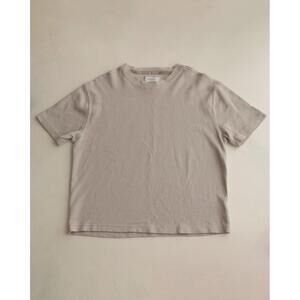 Cactus Man by Ricky Singh Beige Textured Knit T-Shirt Men's Medium